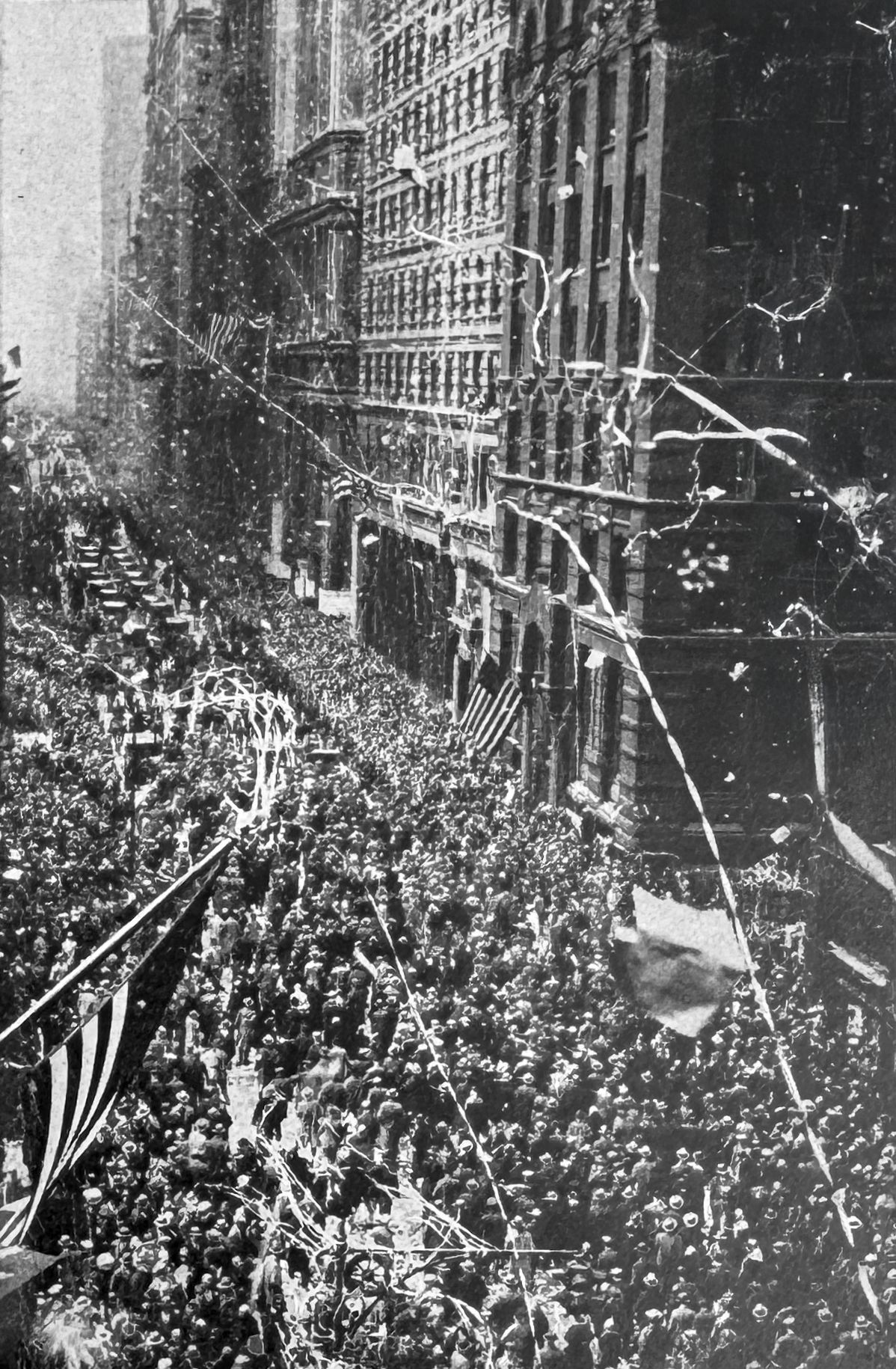 Konfettiparade zum Empfang in New York